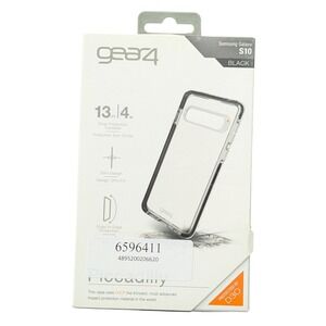F1. Gear4 Piccadilly Series Case for Samsung Galaxy S10 - Clear/Black D30